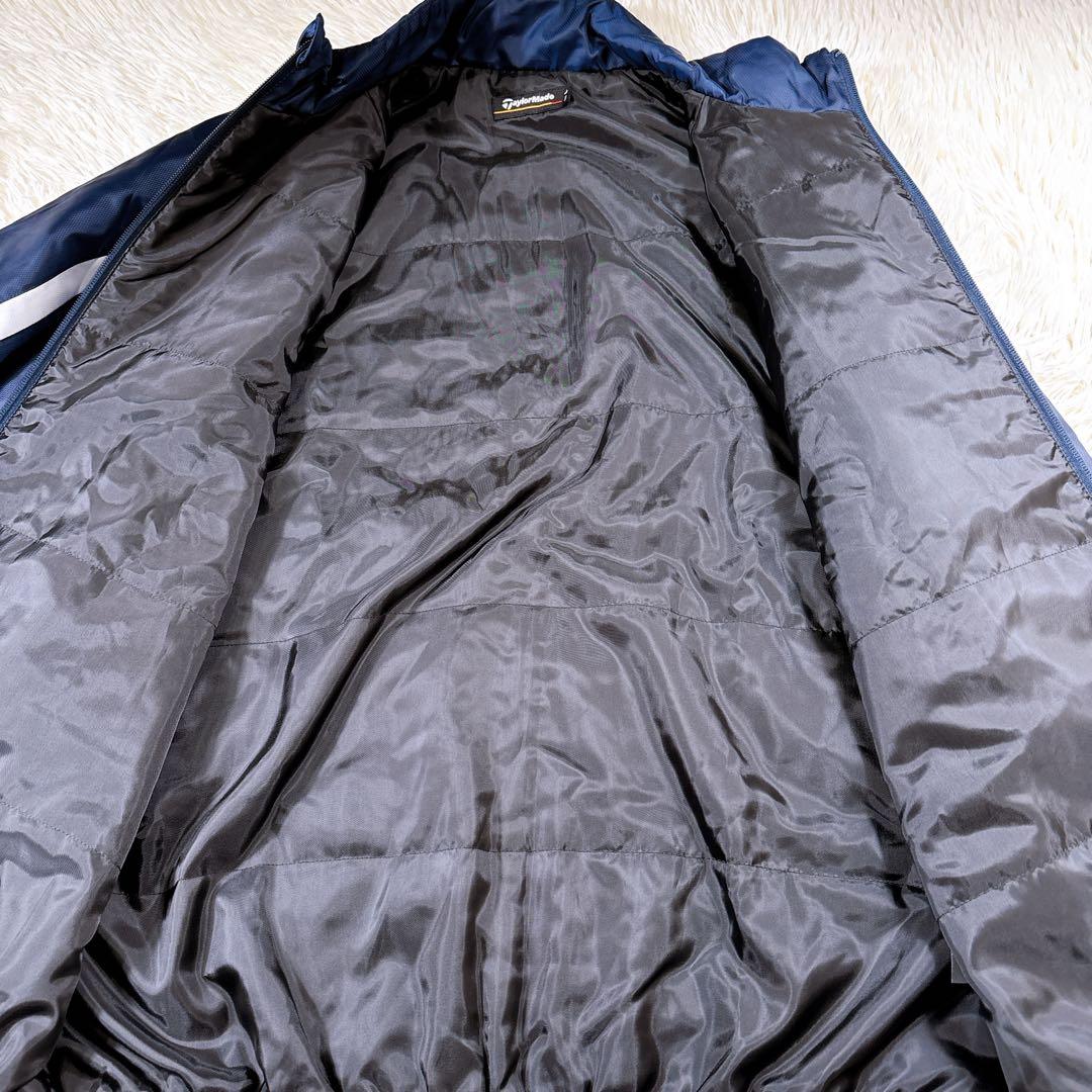 【美品⭐️メンズL】テーラーメイド　中綿ジャケットパンツ　ゴルフ　紺　セットアップ