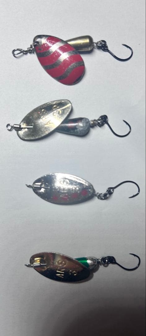 渓流ルアー引退セット