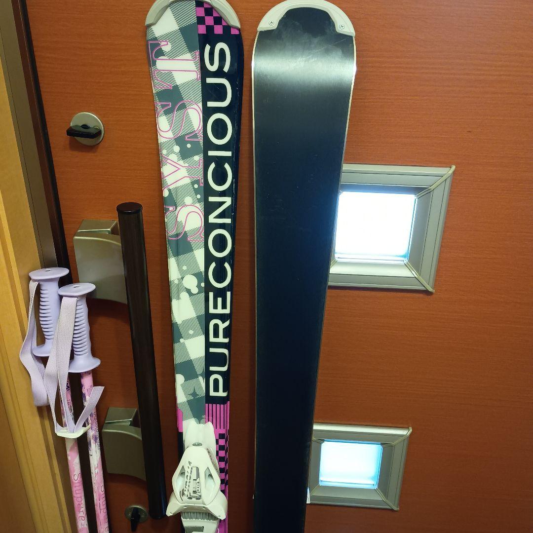 スキーフルセット 板147cm ブーツ-25.5cm おまけ付き