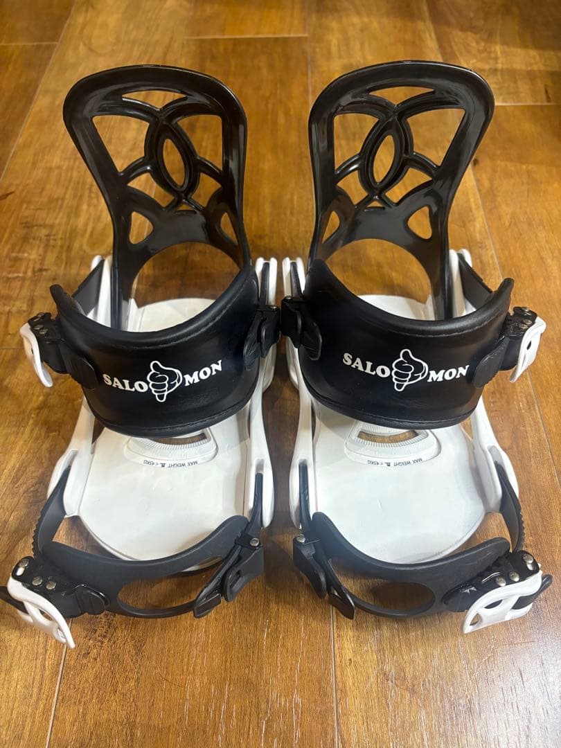 SALOMON キッズ22cm スノーボード ブーツ・バインディング ２点セット