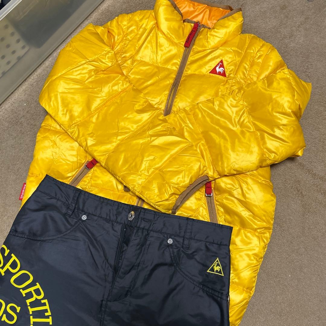 le coq sportif ゴルフ　セットアップ　ダウンジャケット L