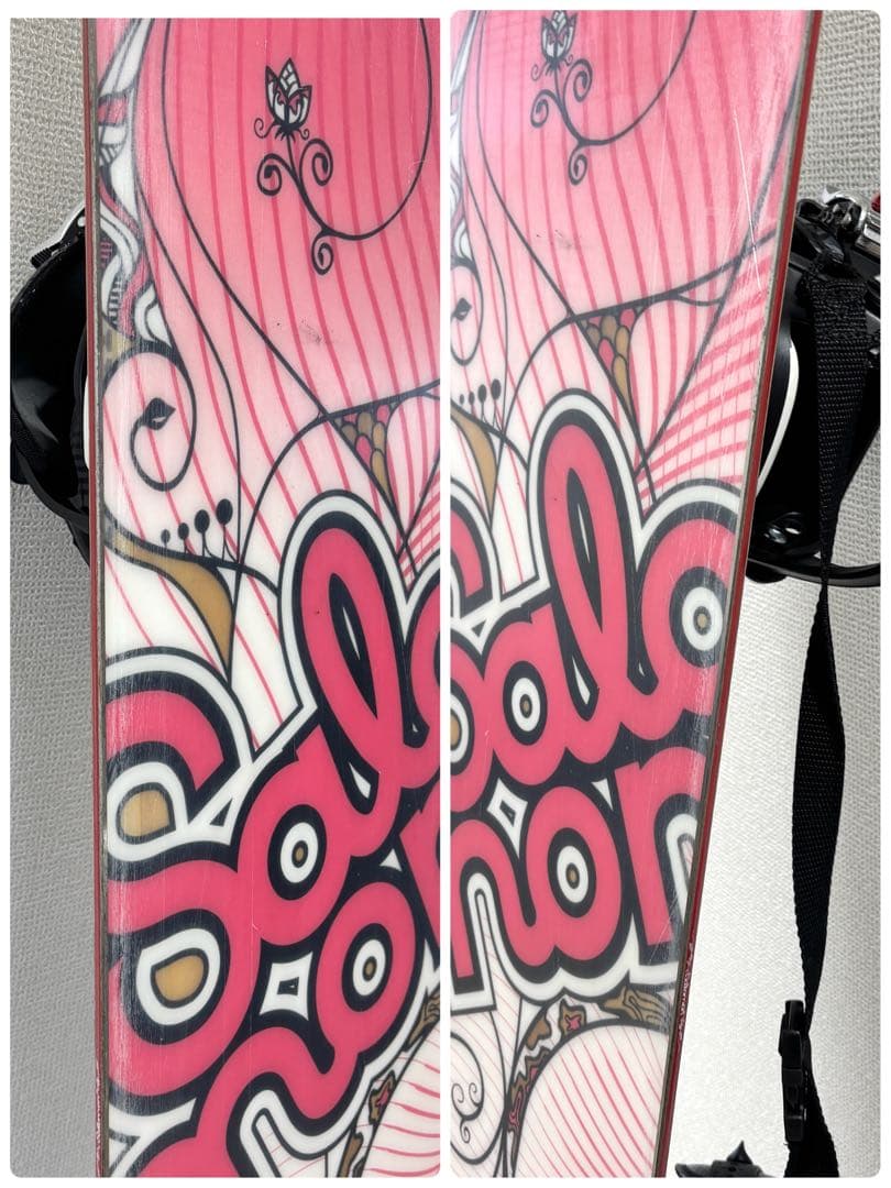 【お得セット】サロモン　バートン　レディース　スノボーセット