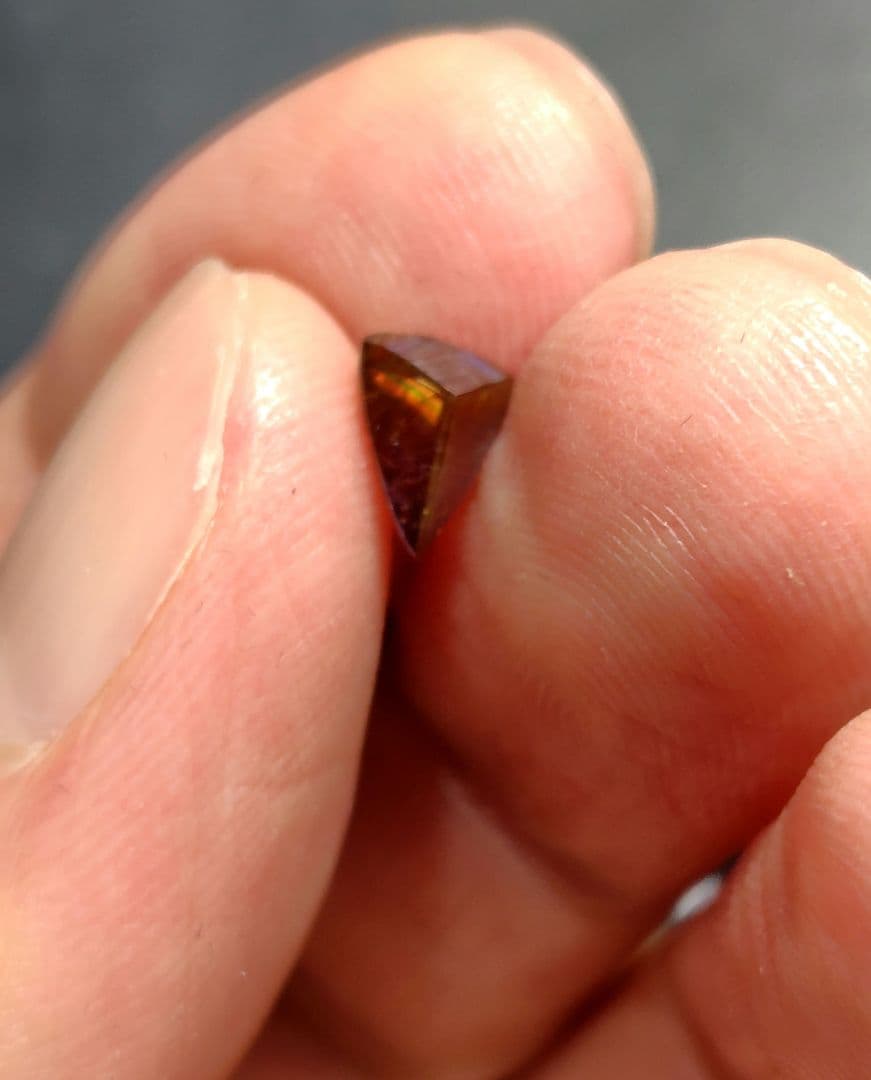 レインボーガーネット、研磨品　27
