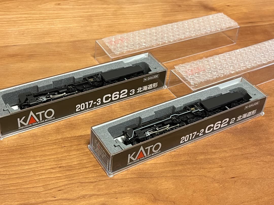 値下げ　KATO Nゲージ急行ニセコ セット ( C62 x 2＋客車12両 )