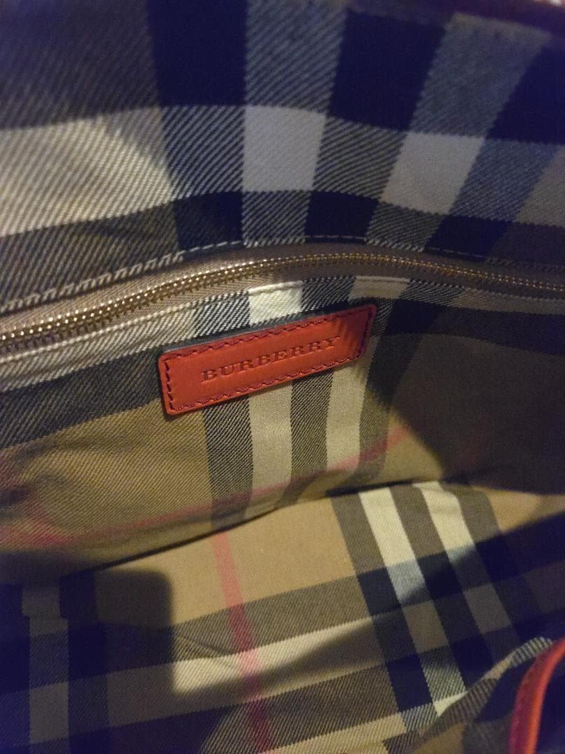 ボウリング用バッグ Burberry two way shoulder bag