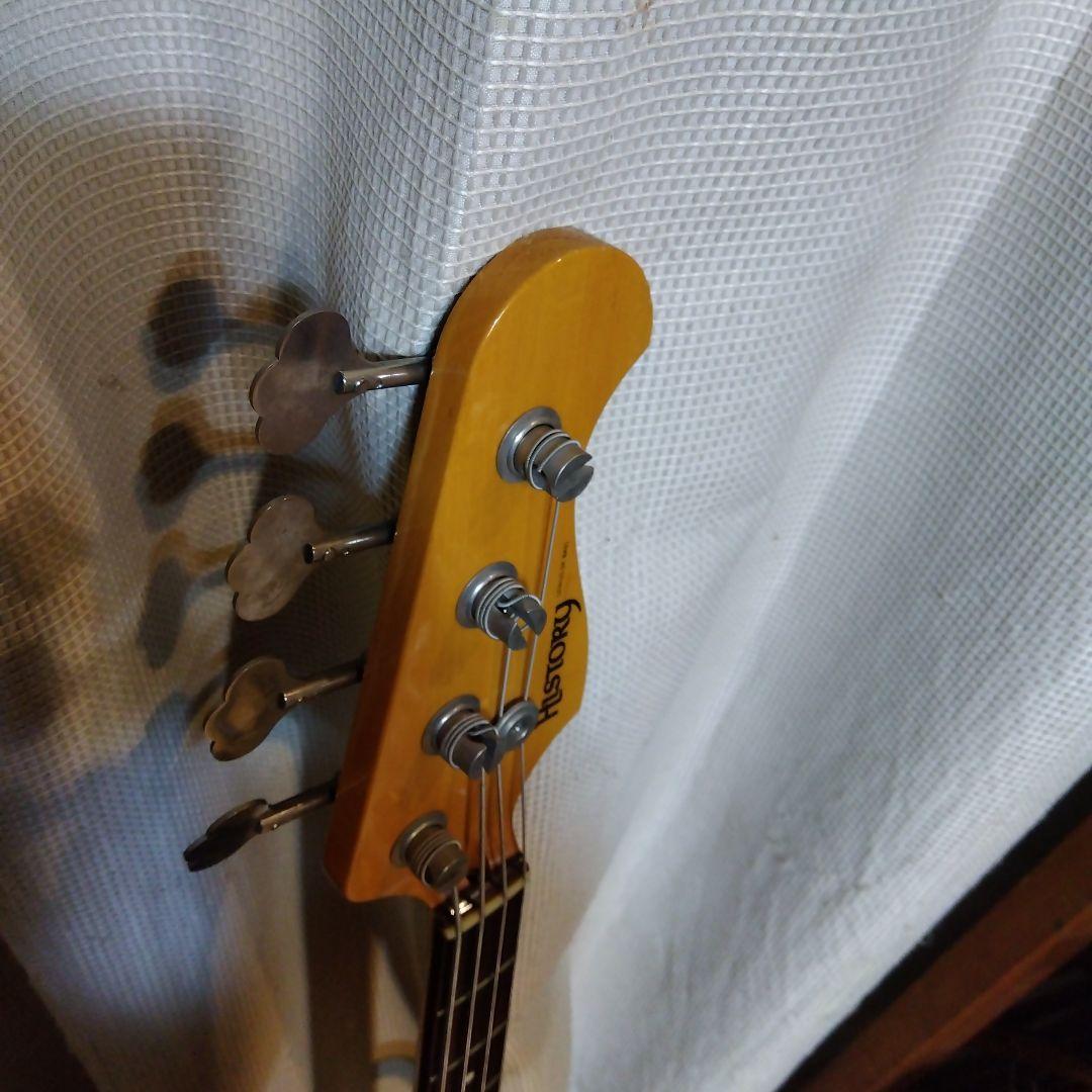 HISTORY　高級ライン　ジャズベース　ハードケース付き　タイムレスティンバー