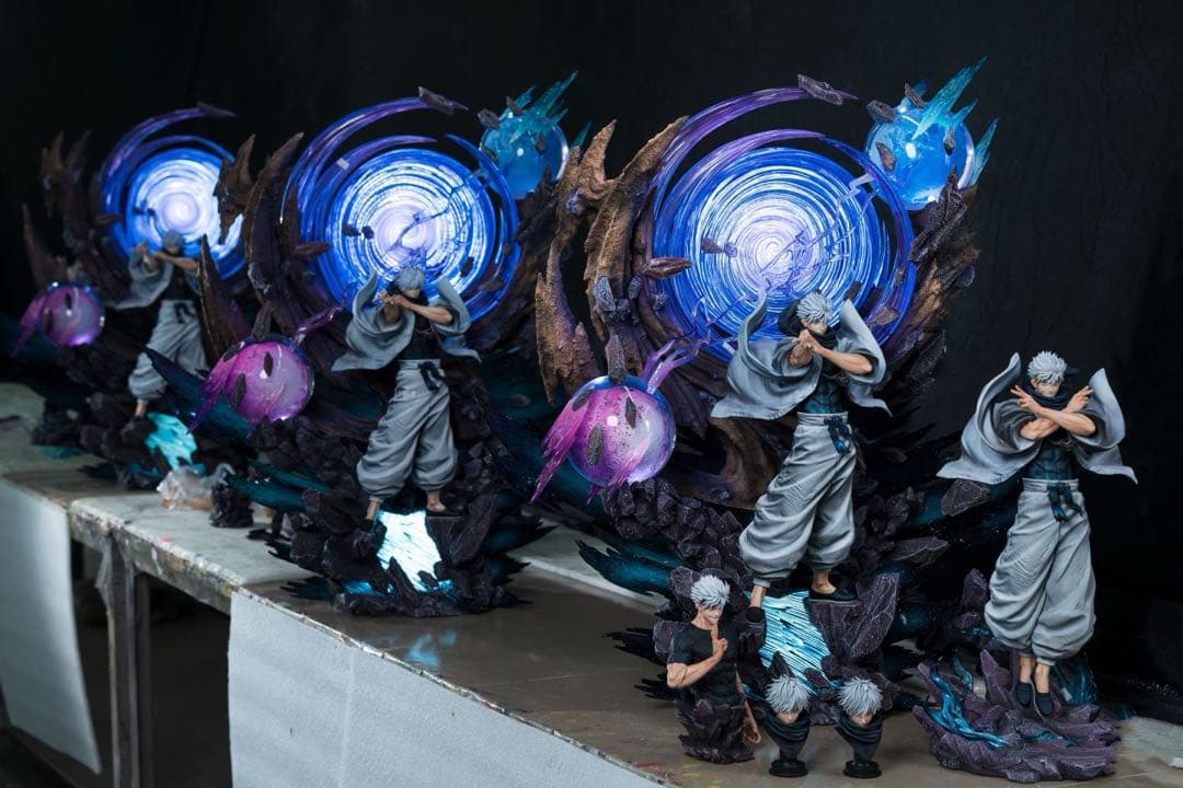 呪術廻戦　五条悟　虚式「茈」　ガレージキッド　フィギュア　A版　完成品