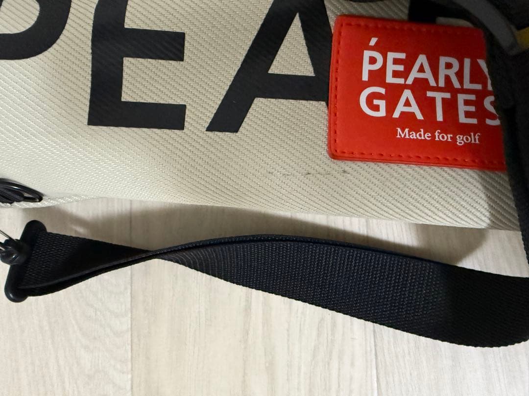 PEARLY GATES キャディバッグ ベージュ