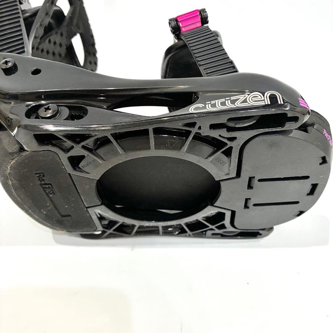 美品 バートン スノーボード ビンディング　シチズン リフレックス　M