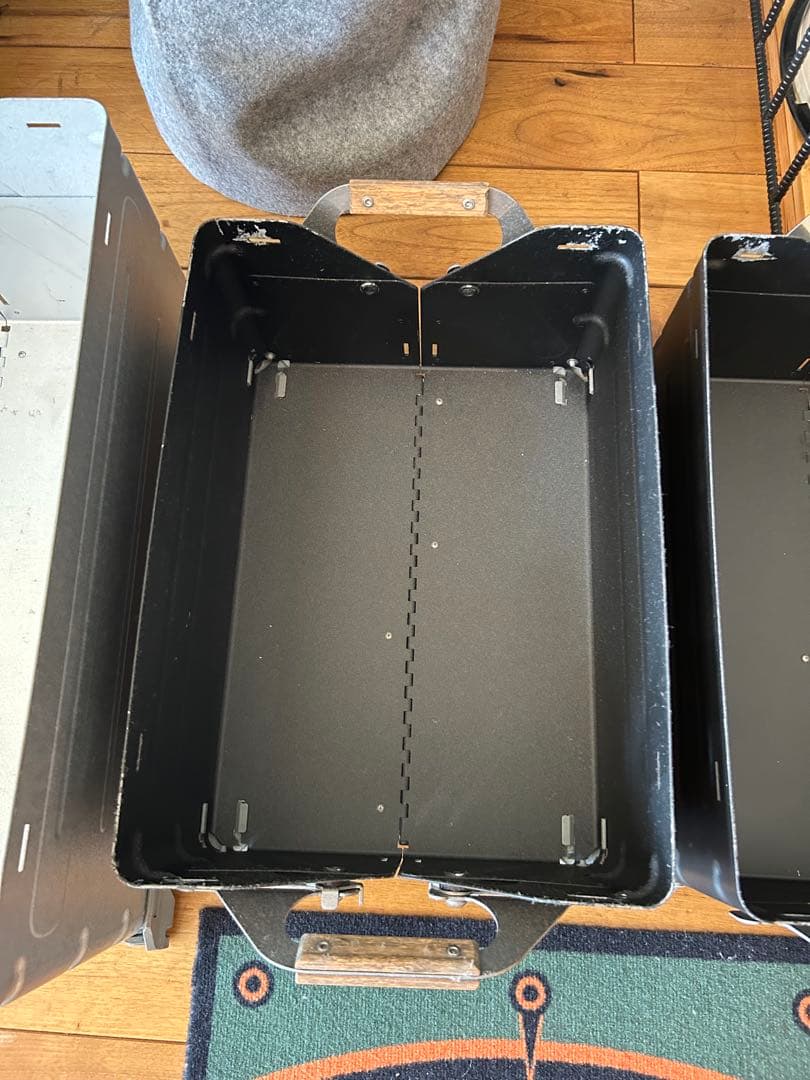 スノーピークシェルフコンテナ3個セット