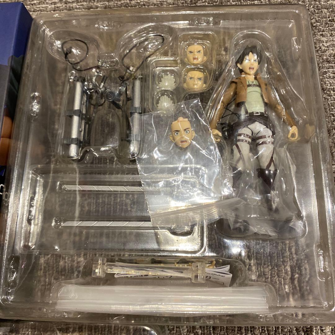 進撃の巨人 figma フィギュア エレン・イェーガー リヴァイ 兵長 ミカサ