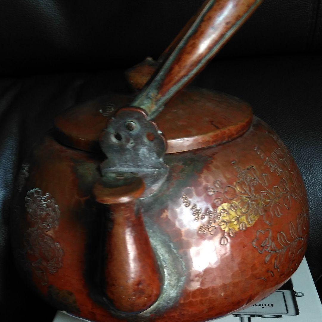 入手困難、銀座和光の手打ち銅製やかん