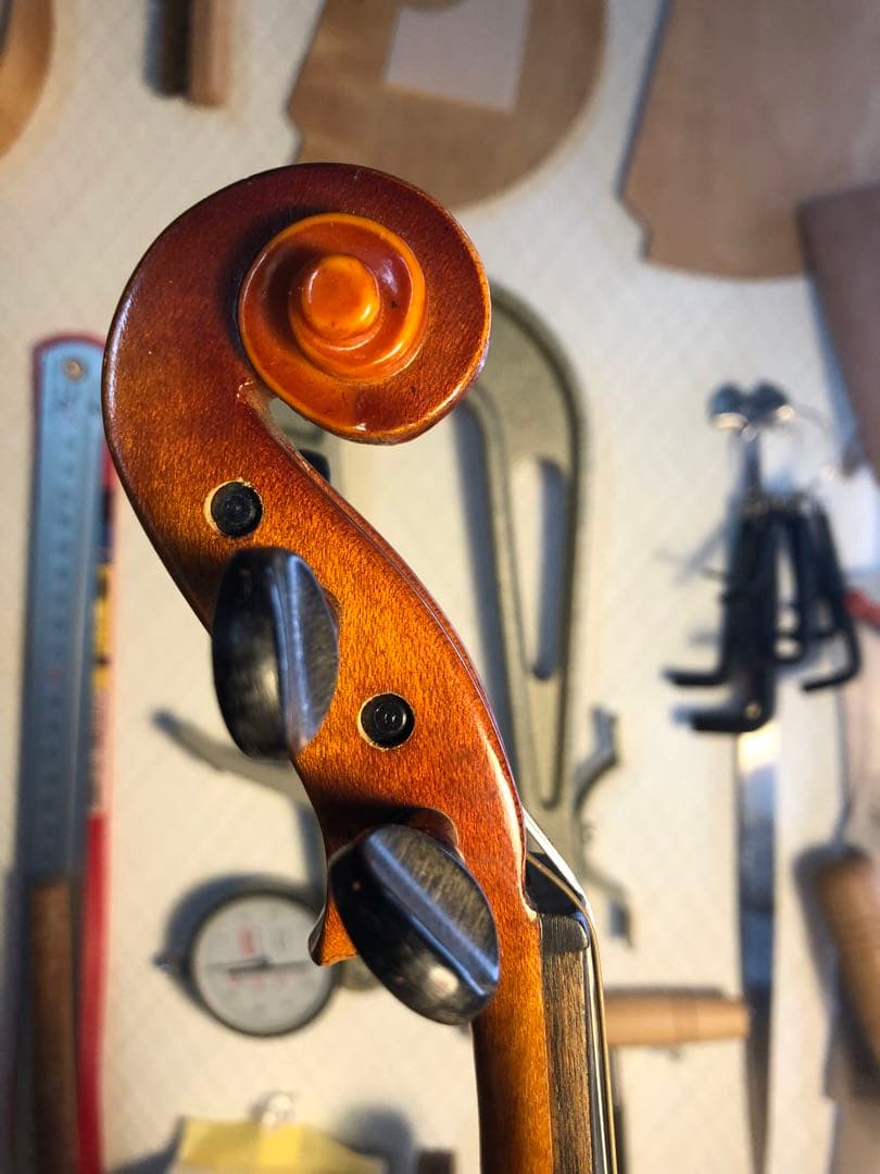 【駒&魂柱調整済】Suzuki分数バイオリンNo220 1/10 1979