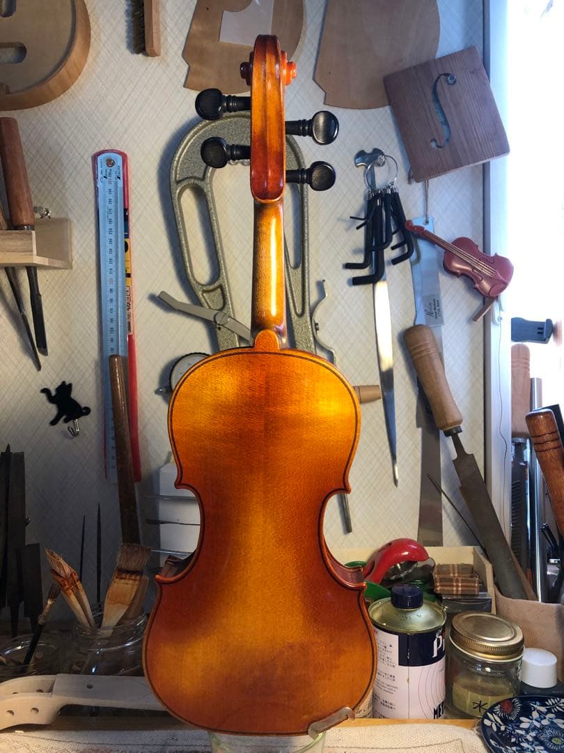 【駒&魂柱調整済】Suzuki分数バイオリンNo220 1/10 1979