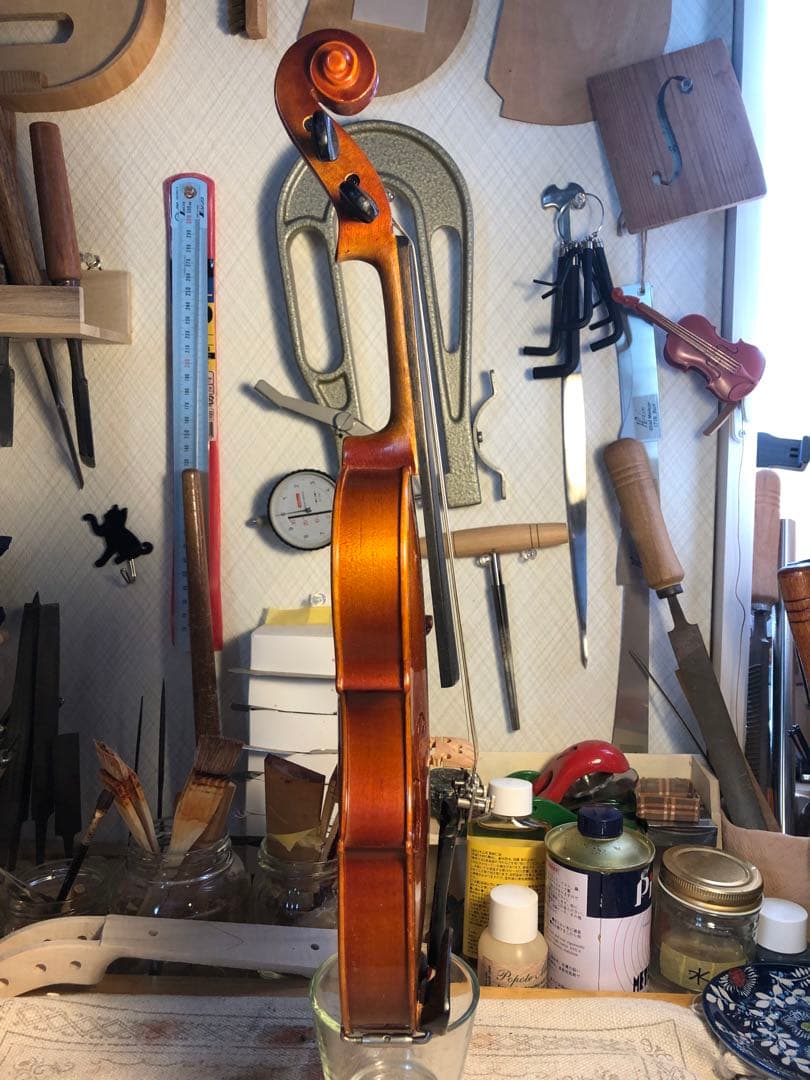 【駒&魂柱調整済】Suzuki分数バイオリンNo220 1/10 1979