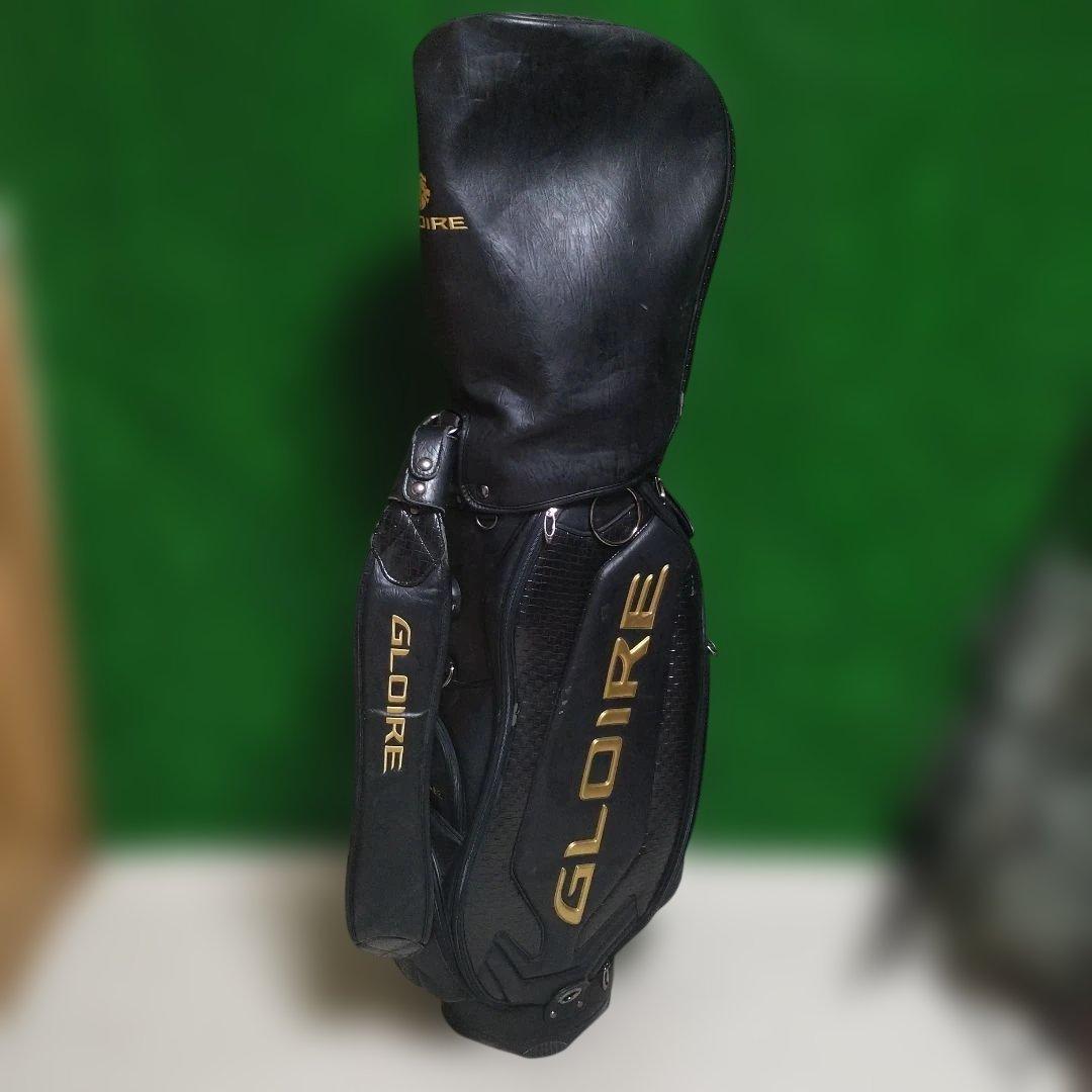 GLOIRE ゴルフキャディバッグ ブラック