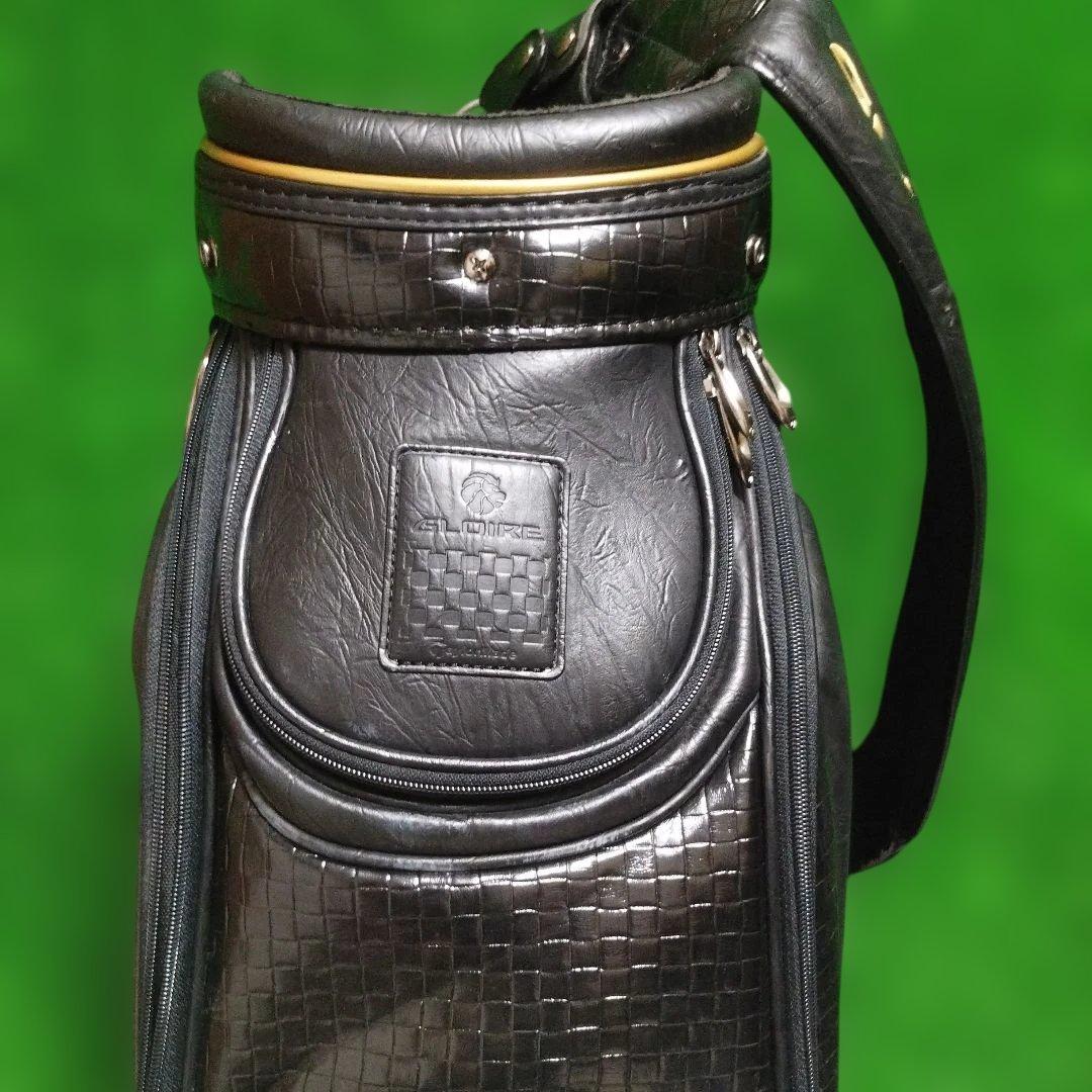 GLOIRE ゴルフキャディバッグ ブラック