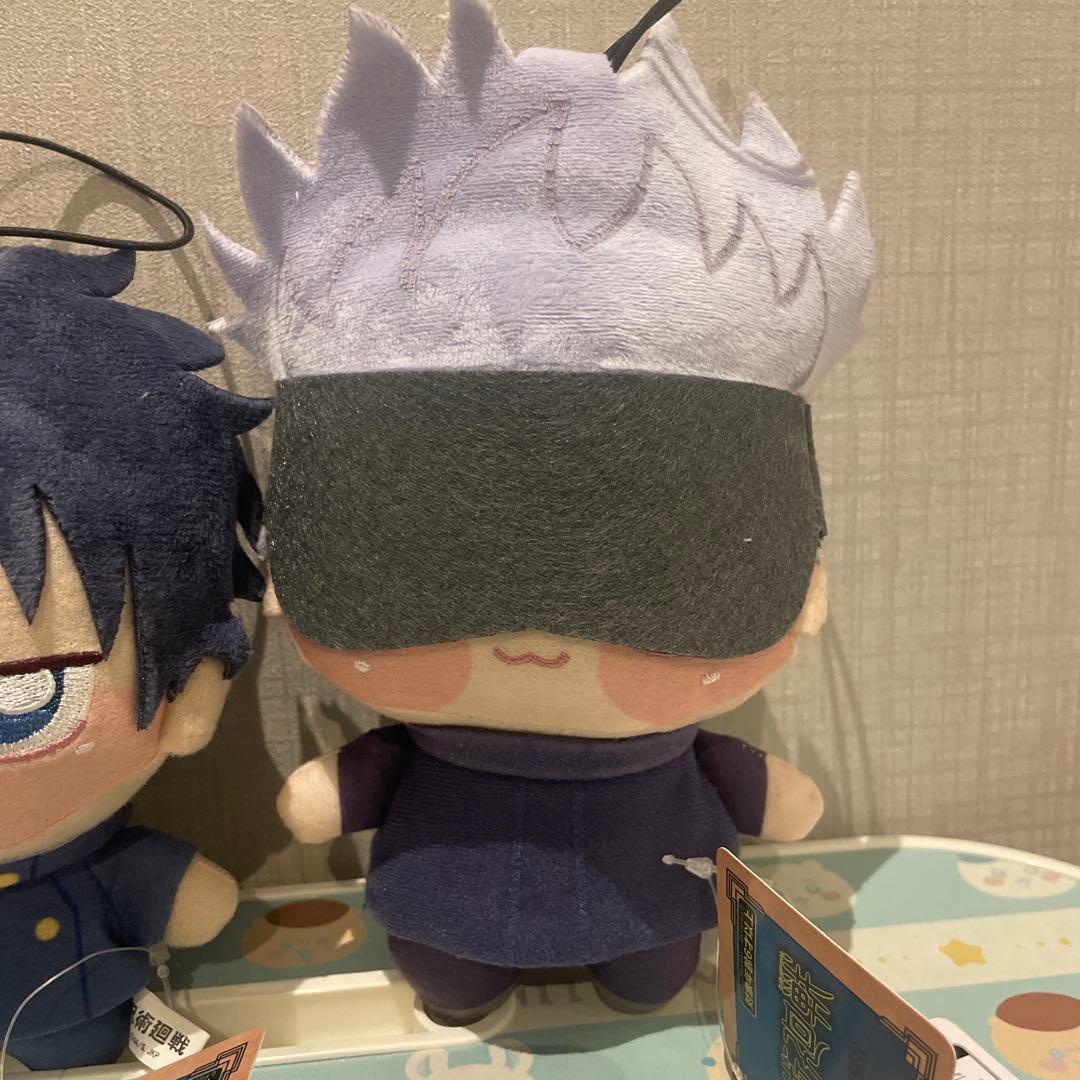 呪術廻戦　ちょぴぬい①　虎杖　釘崎　伏黒　五条　4体セット