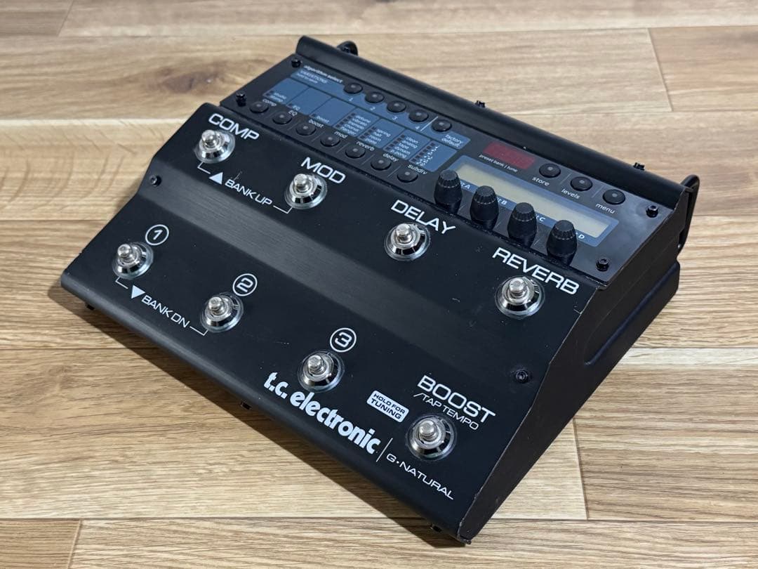 t.c. electronic G-Natural アコギ用マルチエフェクター