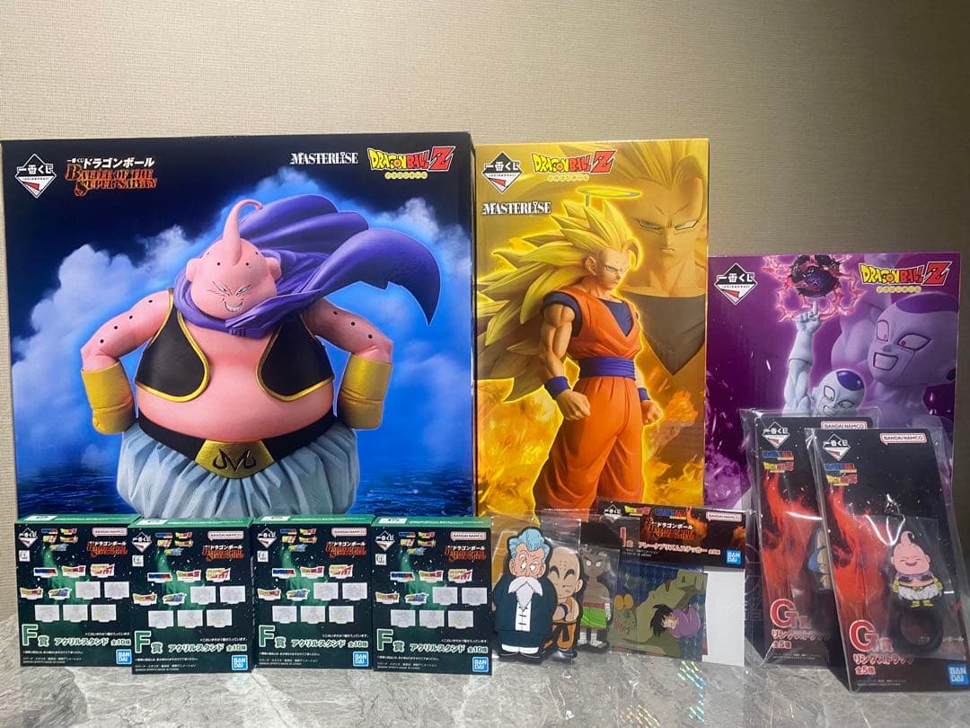ドラゴンボール　一番くじ　孫悟空スーパーサイヤ人3 ラストワン魔人ブウ　セット