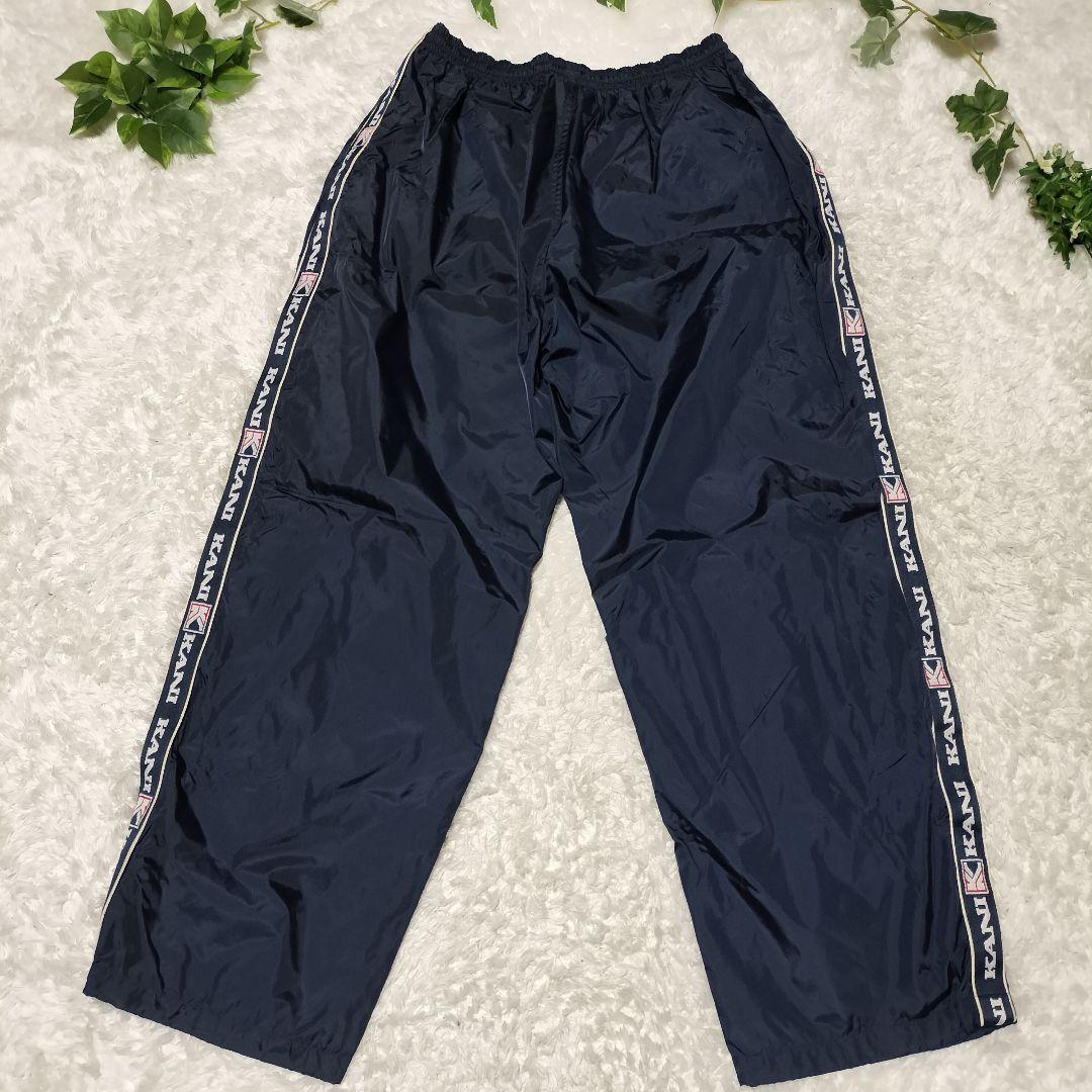 KANI セットアップ　ナイロンジャケット　ネイビー