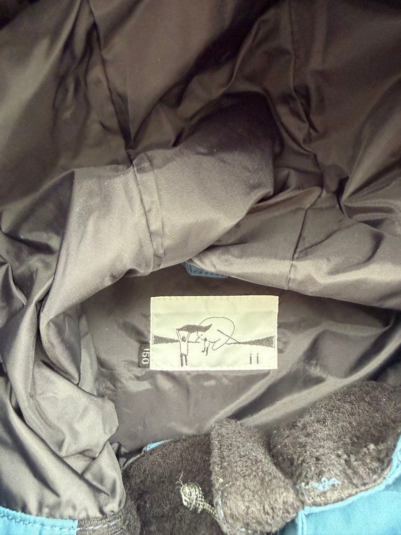 ii × GREENCLOTHING キッズ用　スノーボードウェア 上下セット