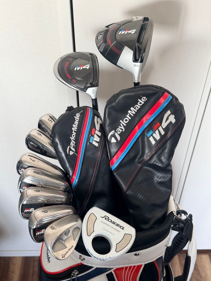 豪華 テーラーメイド M4 M6 ゴルフ クラブ セット 初心者向