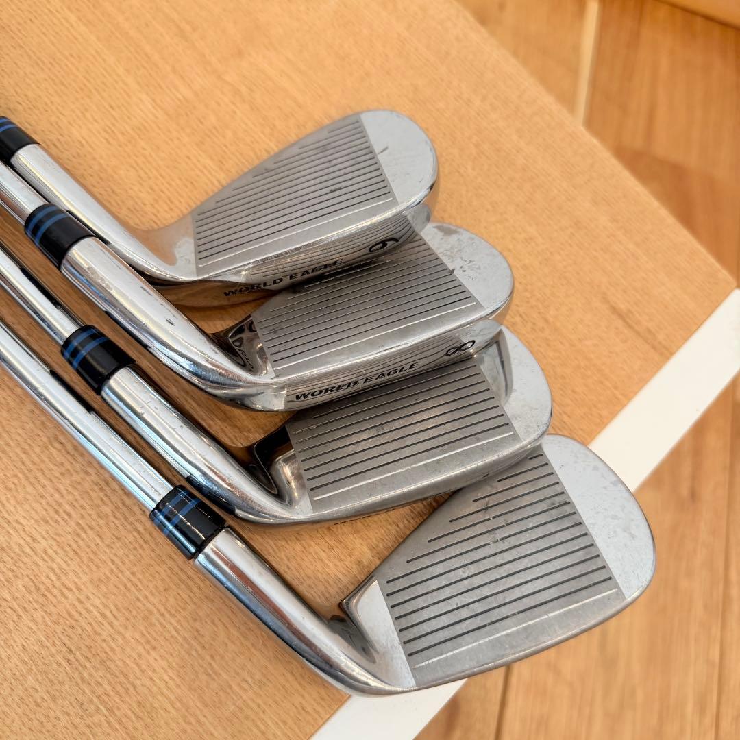 レフティ WORLD EAGLE ワールドイーグル アイアン8本セット