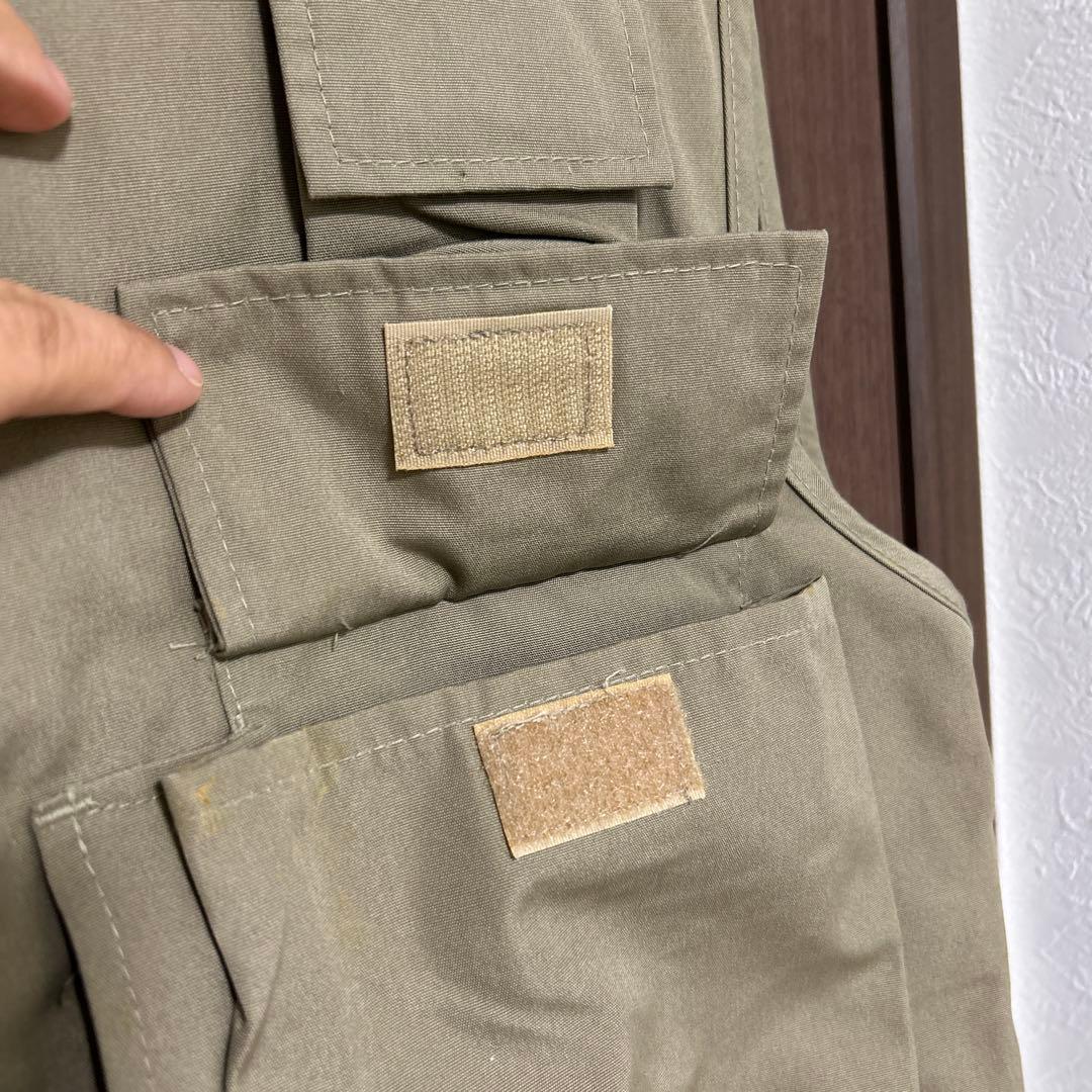 【ヴィンテージ】80s L.L.Bean ベージュ フィッシングドアベスト　古着