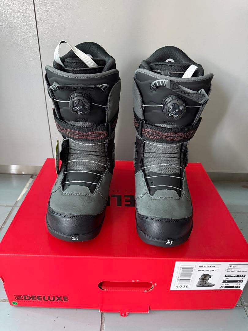 スノーボード 25-26 DEELUXE DEEMON S4 26.5 GREY