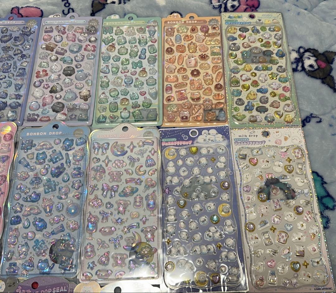 ボンボンドロップシール うるちゅる プチドロップステッカー 国内正規品 22枚