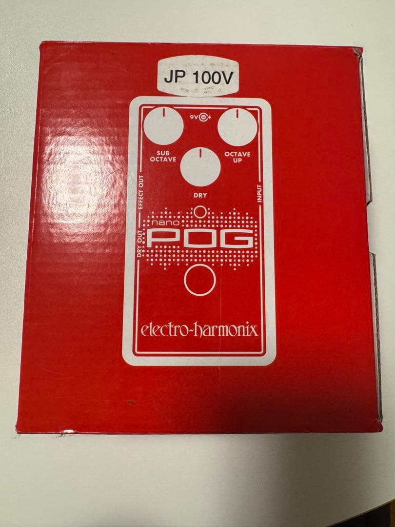 electro-harmonix nano POG ギターエフェクター