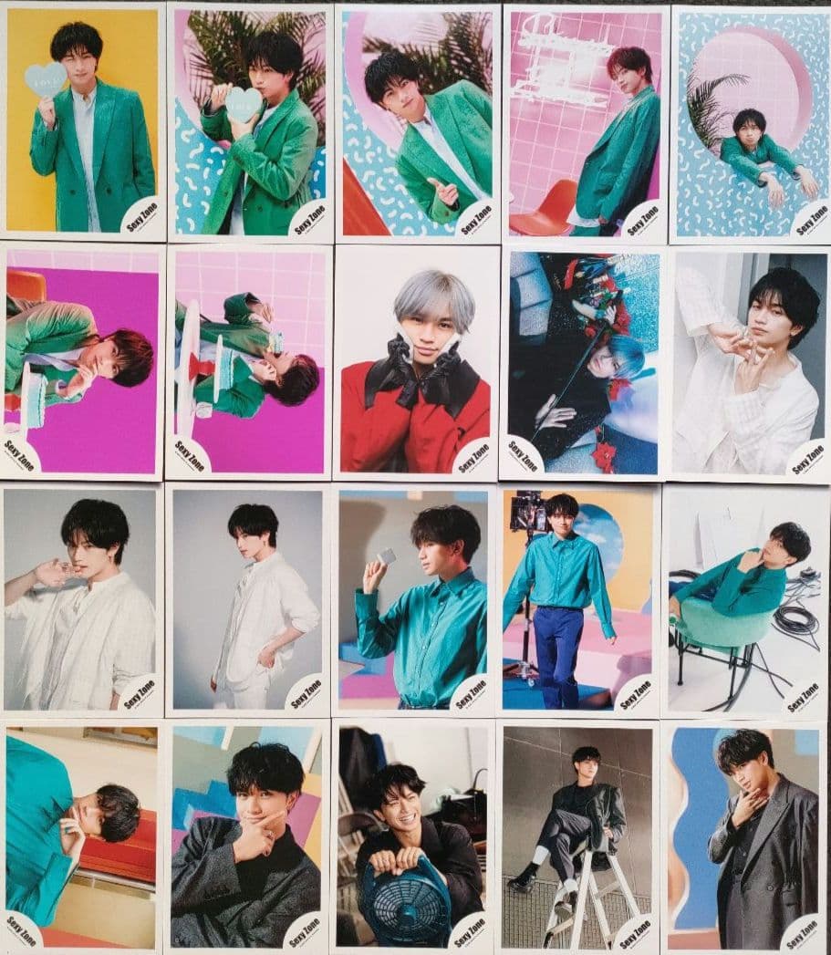 中島健人 Sexy Zone 公式写真 ソロ 混合 集合 フォトセット 328枚