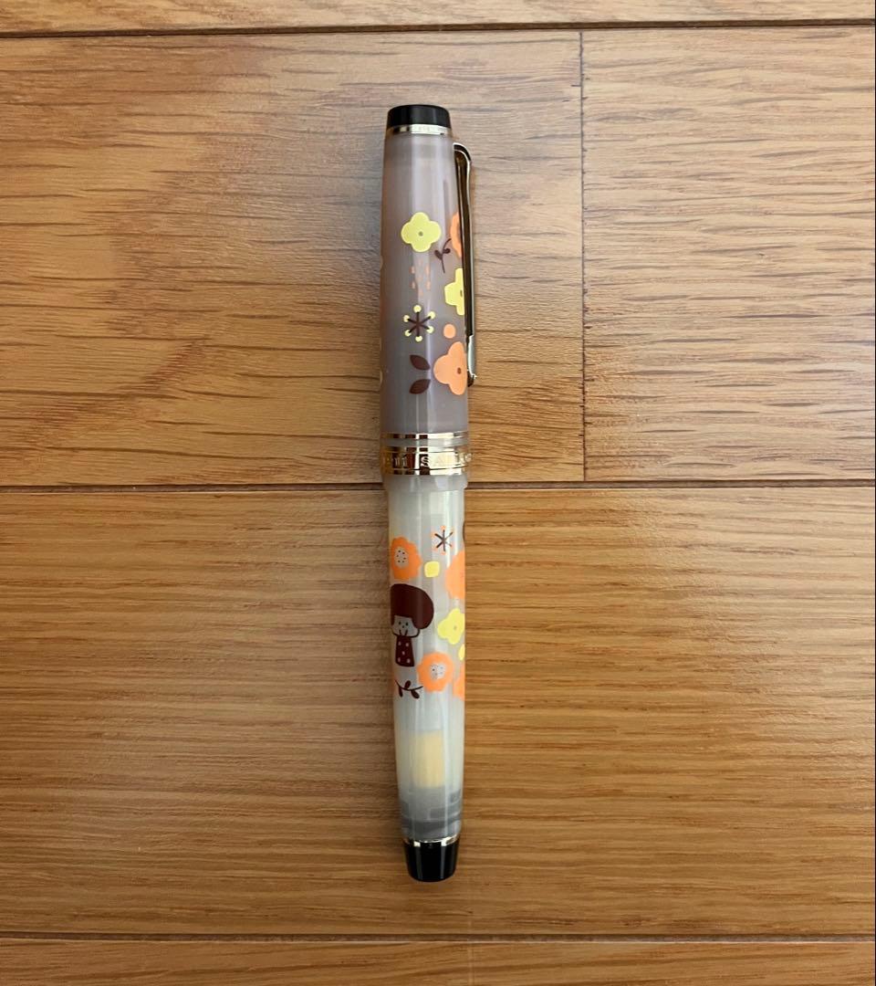 アンコーラ ancora mizutama 万年筆 モカブラウン