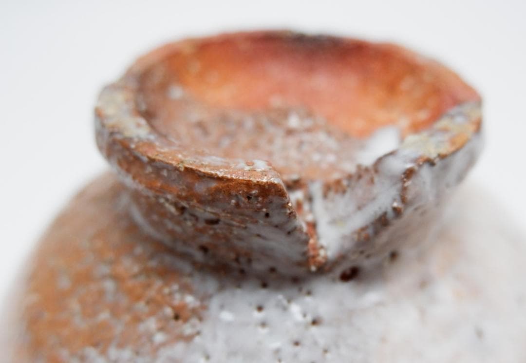 三輪　休和（十代三輪休雪　隠居後　最晩年の作）　萩茶碗