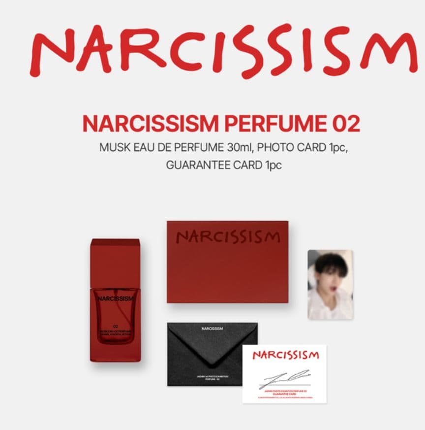 NCT DREAM ジェミン NARCISSISM Perfume 02 赤