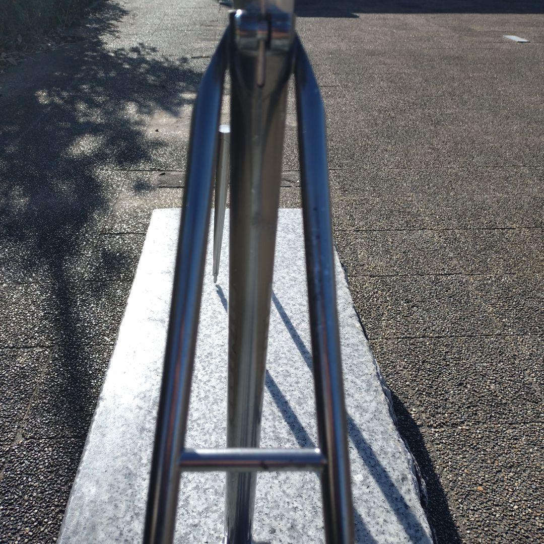 競輪　大きめサイズ！　ピストフレーム　ブリジストン　シートポスト付き！