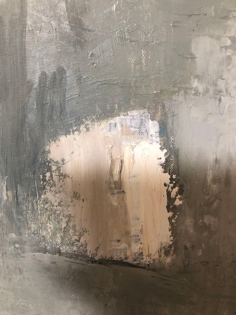 油絵（抽象画）空