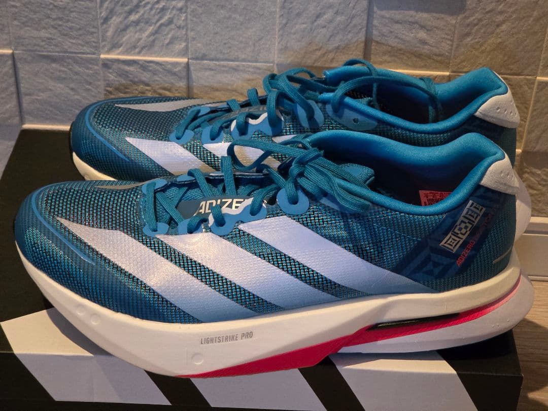 未使用 adidas Adizero BOSTON13 27cm ブルー