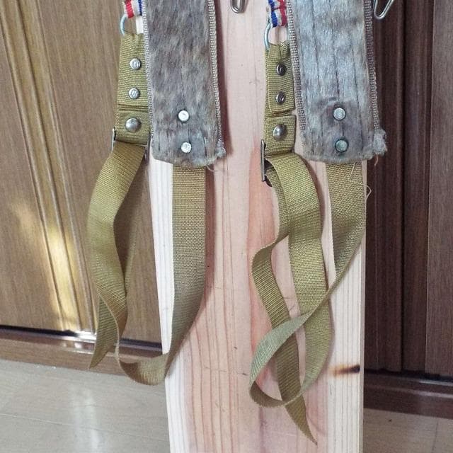 超希少_美品_アザラシ本革シール_山スキー用_補強有