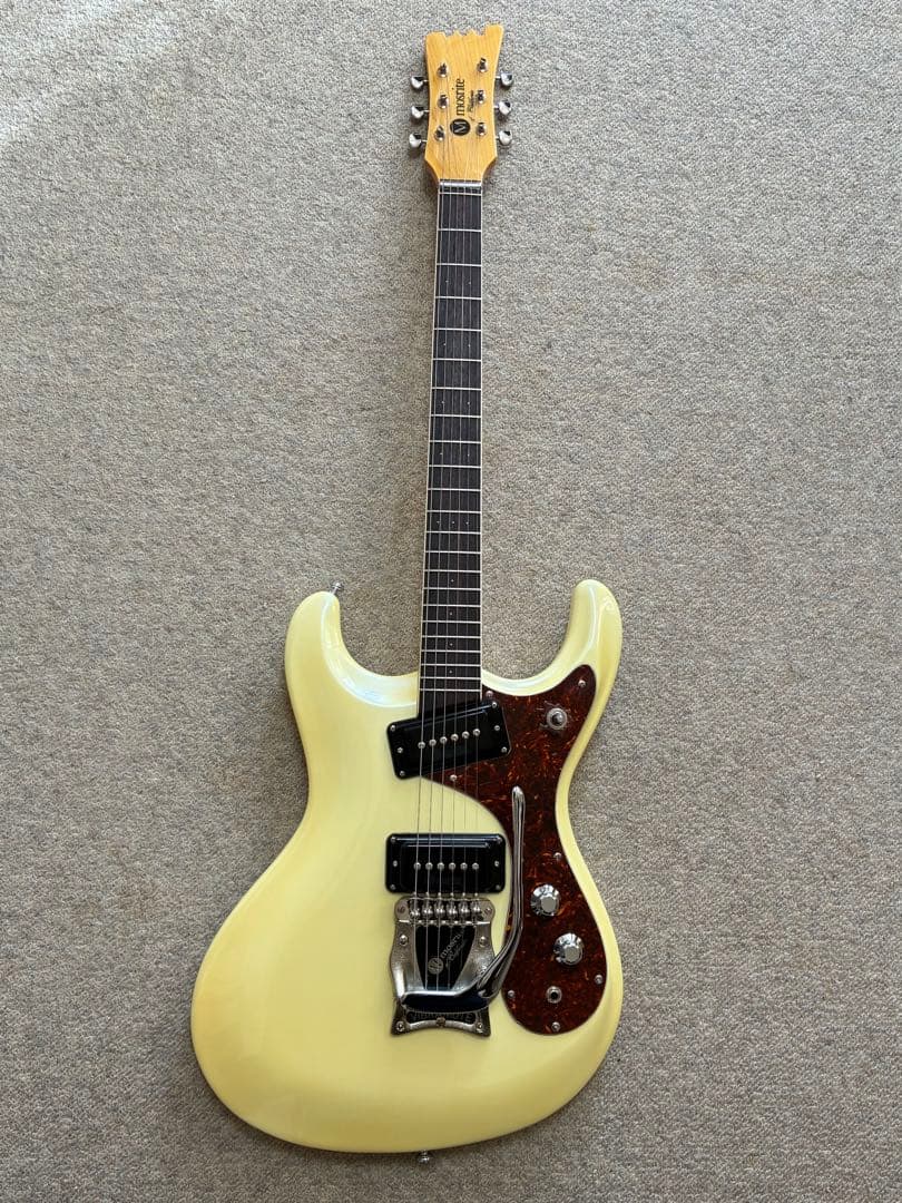 ■新品同様！モズライト スーパーエクセレント‘65 国産黒雲製　演奏動画あり！