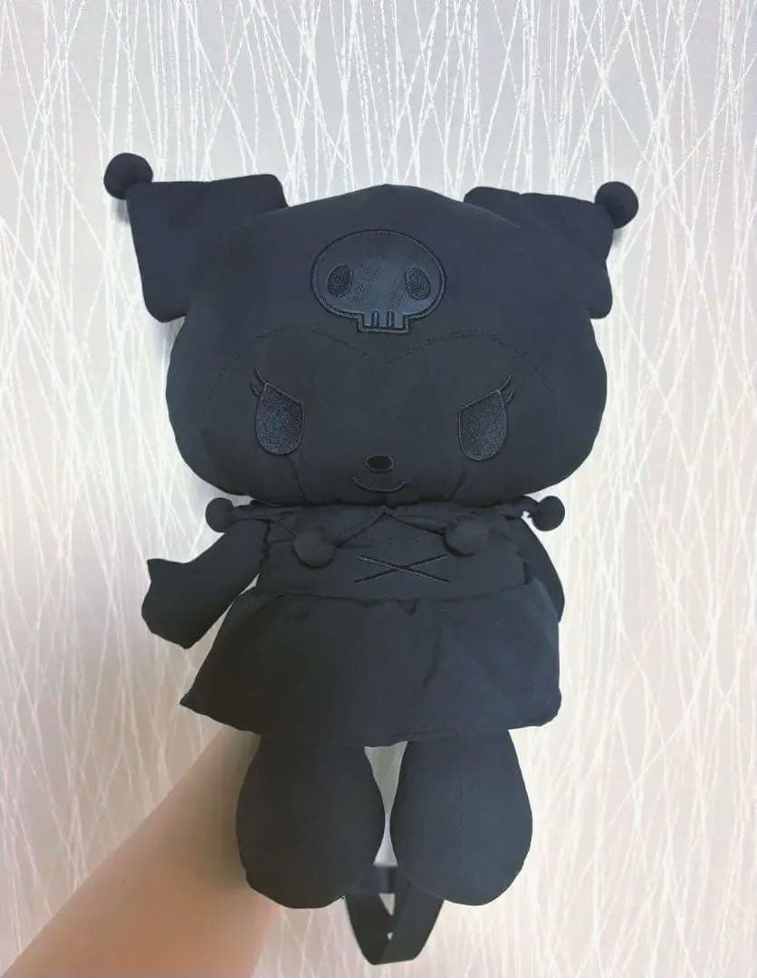 クロミ ダイカット リュック レア　20周年　ぬいぐるみ　バッグ　黒