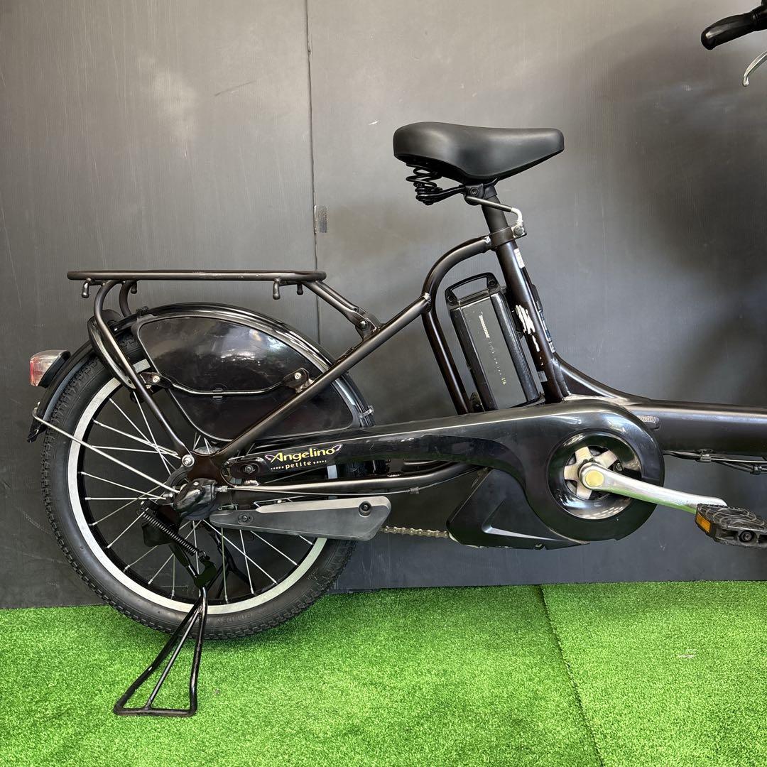 電動自転車 BS Angelino ブラウン 3人乗り対応　90★