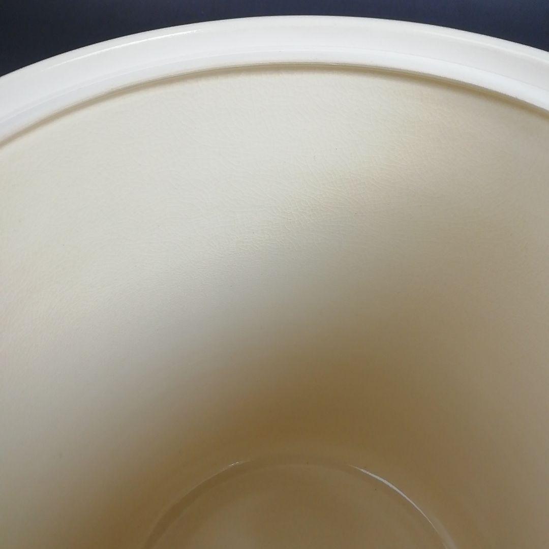 Ｔ９５６　水指　『仁清　唐子遊絵』『中村秋峰 造』『塗替蓋付』　共箱　茶道具