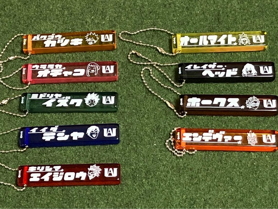 ヒロアカ　アクリルスティックキーホルダー