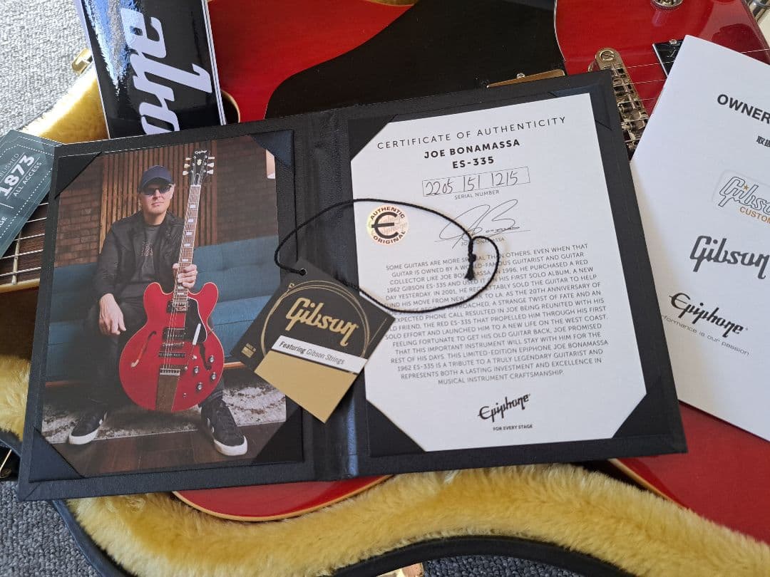 Epiphone.Joe.Bonamassa1962.ES335シグネチャー