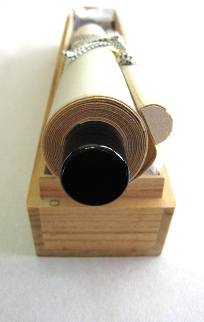 【真筆】茶掛　清流無間断◆大徳寺 塔頭黄梅院 住職 小林太玄　共箱・タトウ箱付