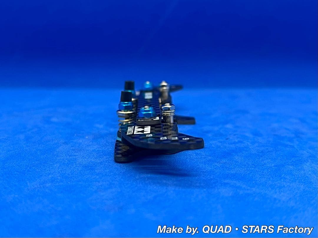 【ミニ四駆・MS用】2軸ATピボットバンパー　J-CUP2021／カーボン