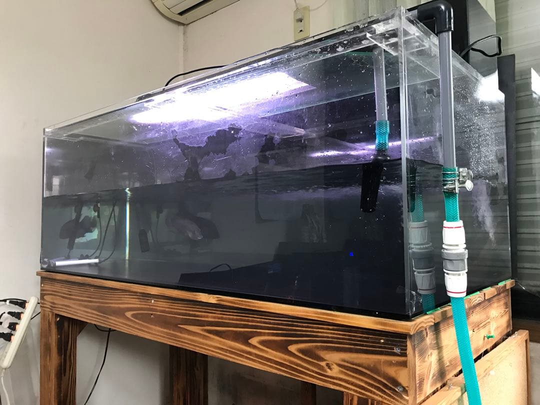 アクリル水槽 120水槽　水槽台セット