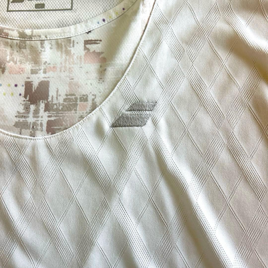 バボラ レディーステニスウエア　ゲームシャツキュロットパンツセットアップ　M